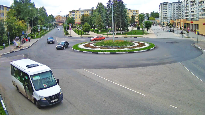 Онлайн веб-камера на улице Гагарина, город Клин